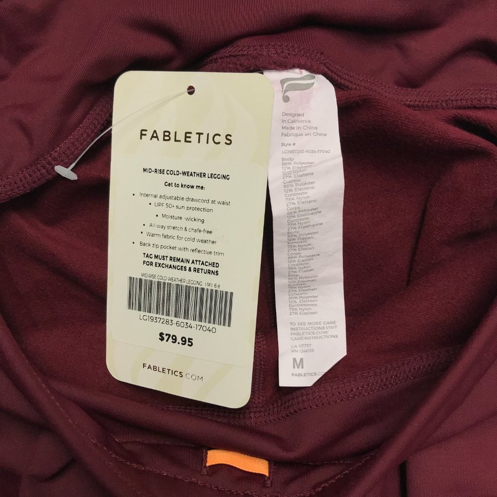 Fabletics Mid-Rise Legging NWT - Picture 7 of 7